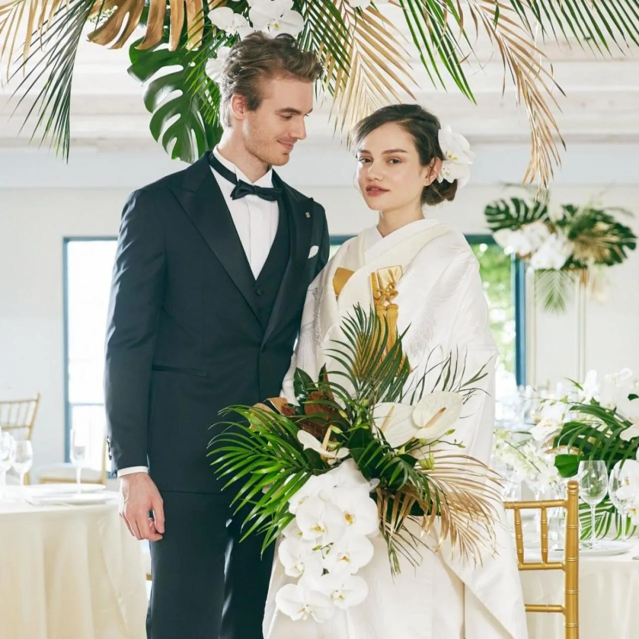 憧れの白無垢でセレモニー