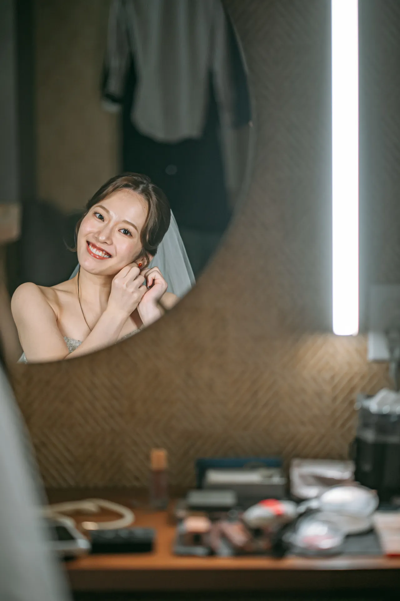 お仕度ショット