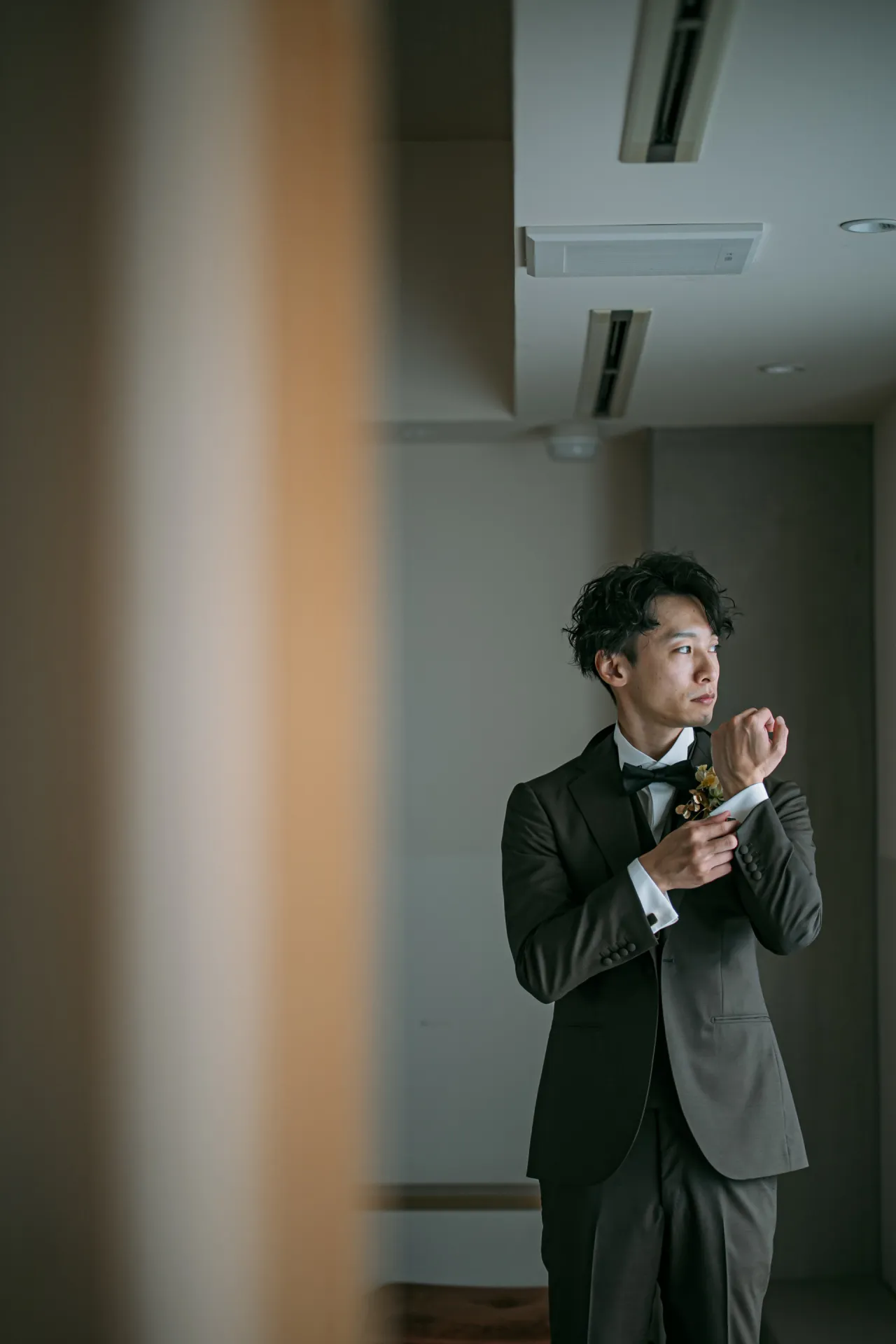 お仕度ショット