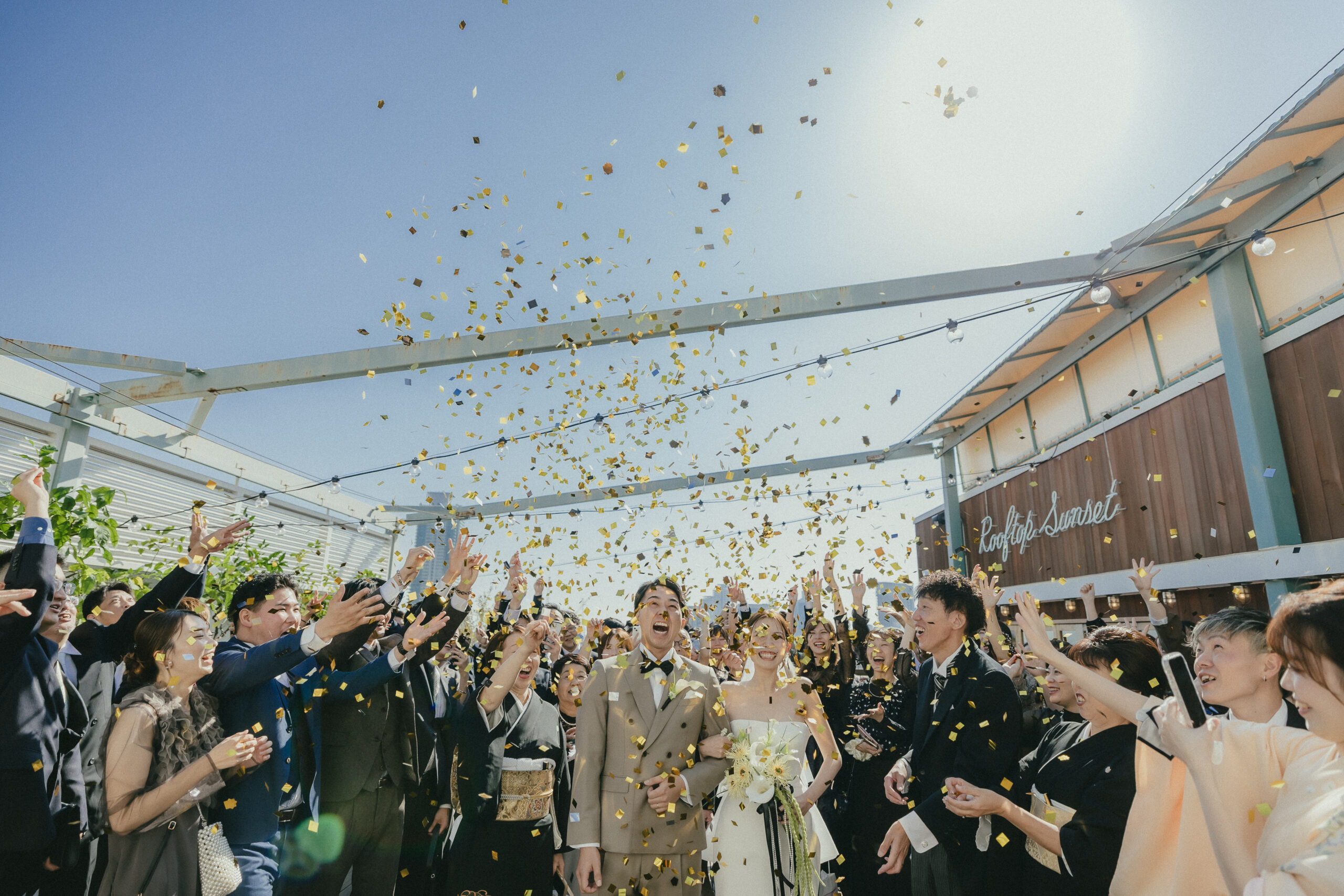 等身大のふたりらしさを大切にした結婚式