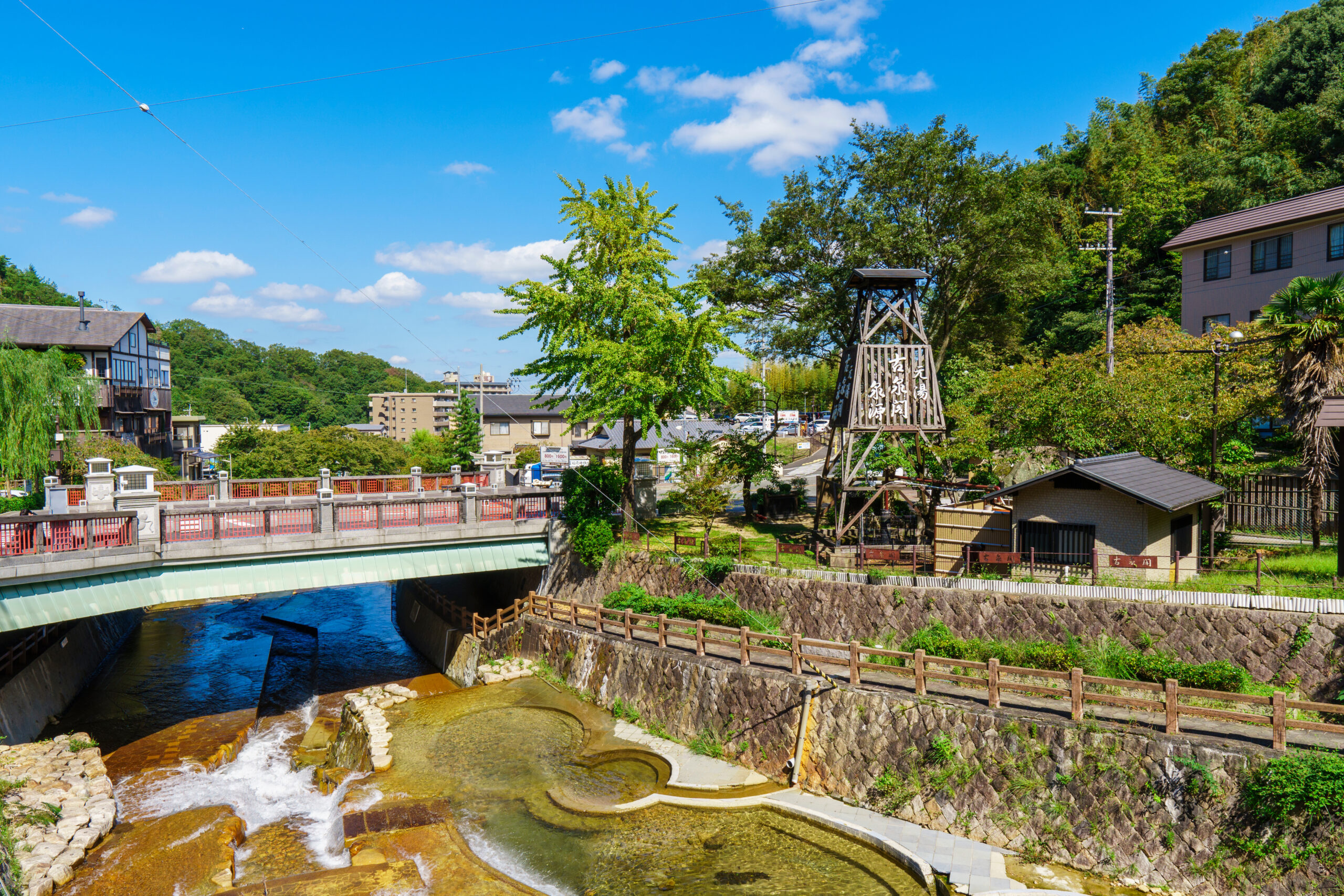 有馬温泉の温泉街