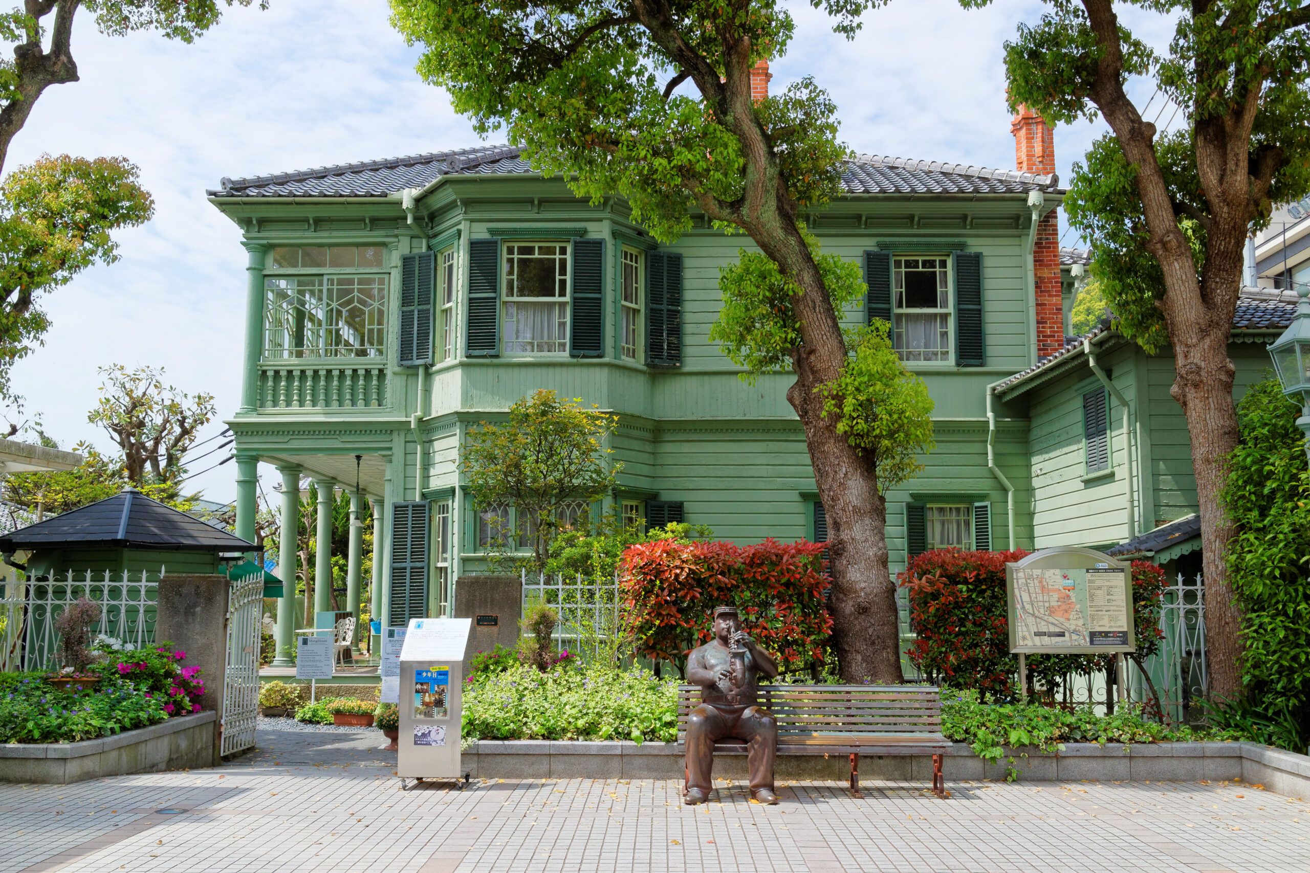 北野異人館街の街並み